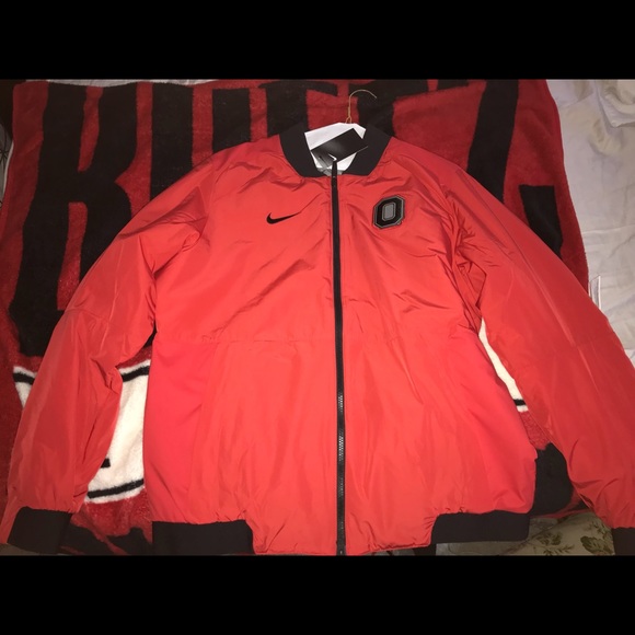 nike ohio state bomber jacket